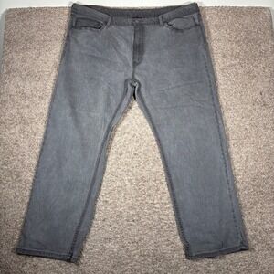 Levi's 559 Relaxed Straight Gray Denim Jeans Mens Size 44x30